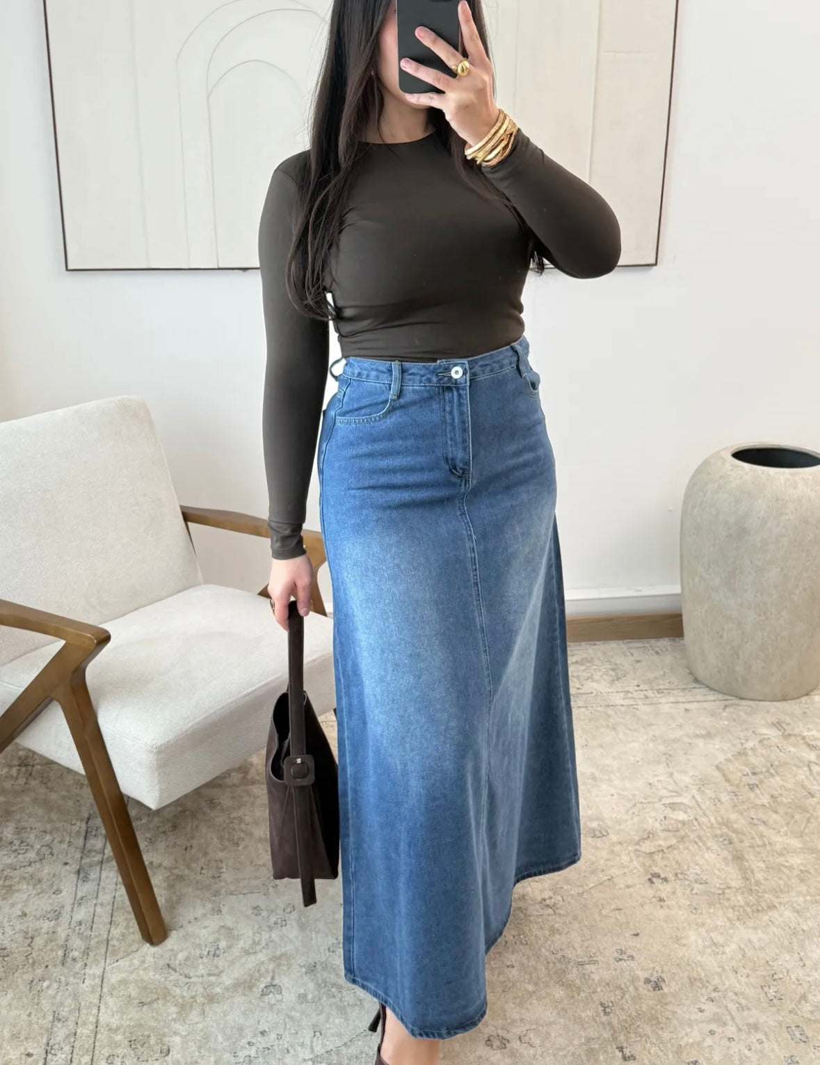 JUPE JEAN