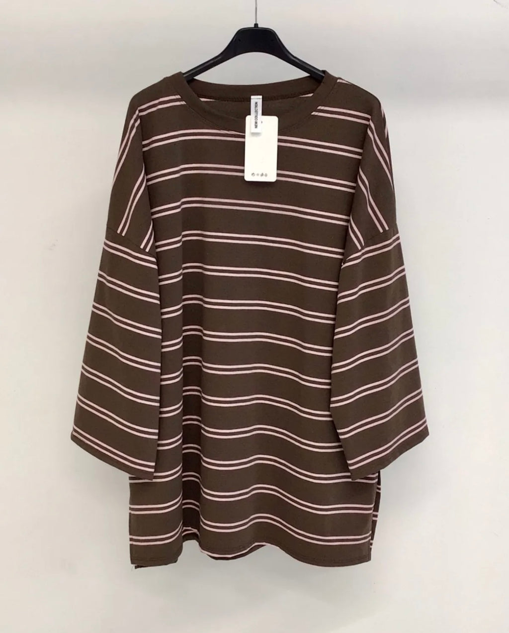 T-SHIRT OVERSIZE RAYÉ